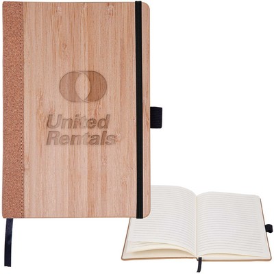 Bamboo Cover Cork Journal