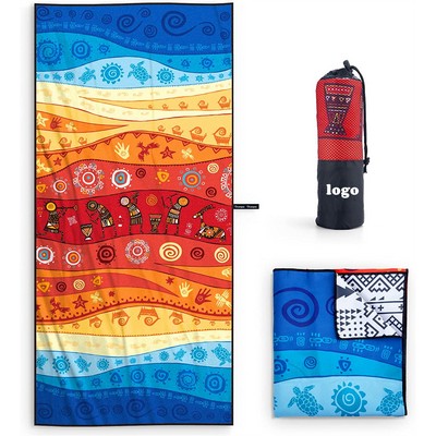 Custom Microfiber Beach Towel