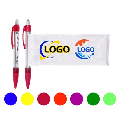 Pull-Out Banner Drawing Ballpoint Pen