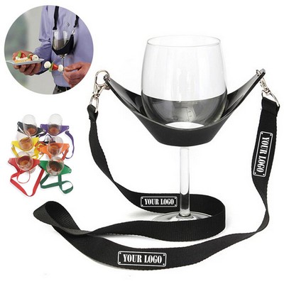 Wine Glass Holder Lanyards