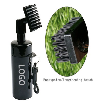 Golf Club Cleaner Brush Water Spray