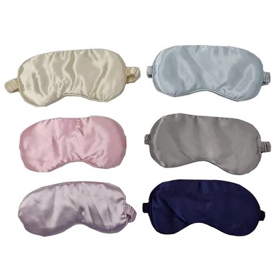 Travel Soft Imitated Silk Fabric Sleep Eye Mask