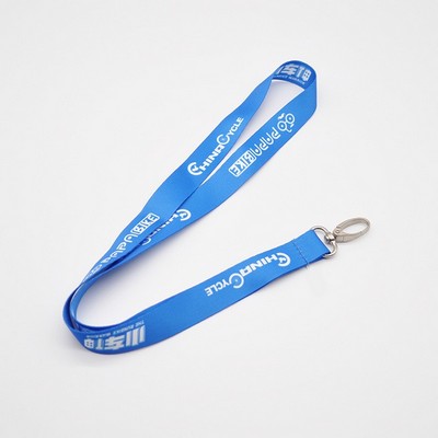 3/4'' x 36'' Polyester Neck Lanyard Strap