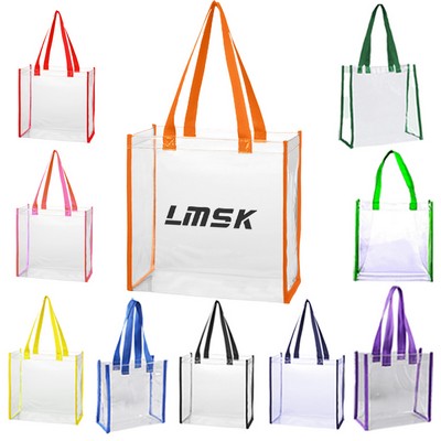 Clear Stadium Tote Bag