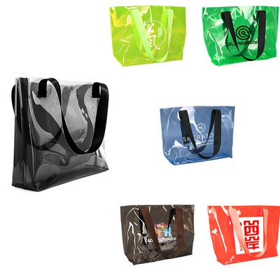 Clear Hologram Tote Bag