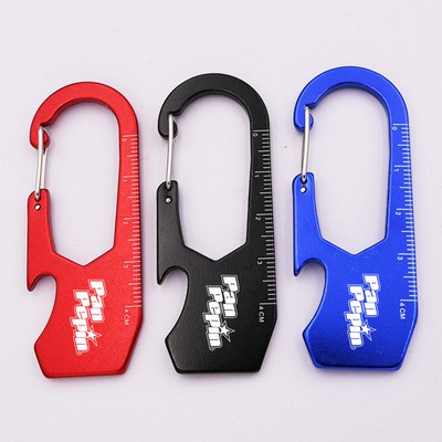 Multi-Function Bottle Opener With Carabiner