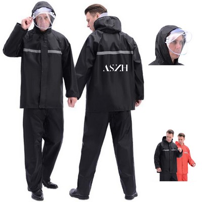 Reflective Raincoat Set