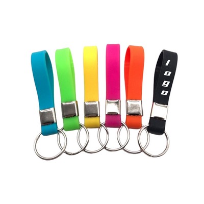 Silicone Wristband Keychain