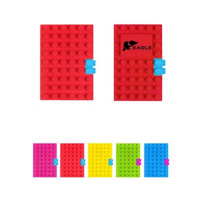 Silicone Building Block Notebook