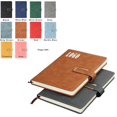 A5 Leather Notebook