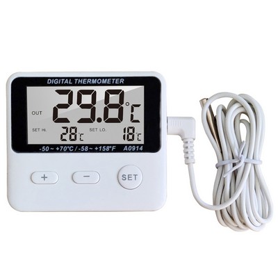 Digital Wired Refrigerator Thermometer