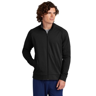 Sport-Tek® Sport-Wick® Stretch Full-Zip Cadet Jacket