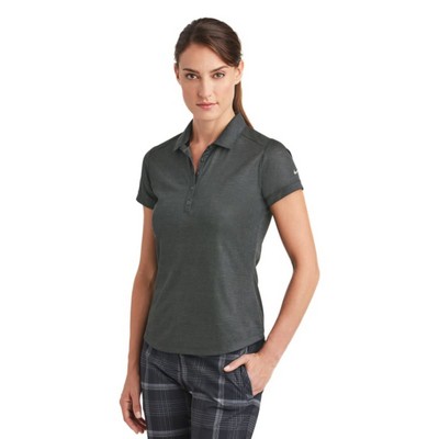 Nike Ladies Dri-FIT Crosshatch Polo.