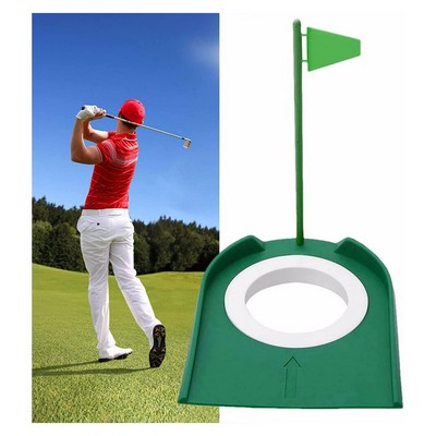 Golf Putting Cup and Flag