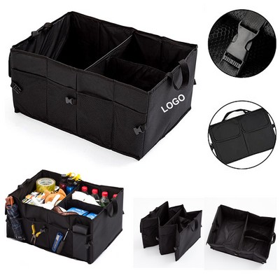 Car Trunk Organizer Foldable Storage Box