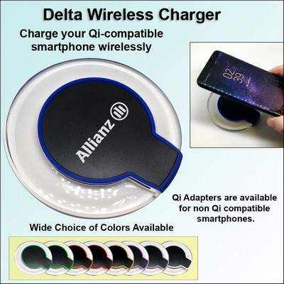 Delta Wireless Charging Pad - Black 10 Watts