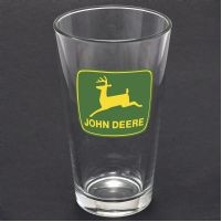 John Deere Drinking Glass