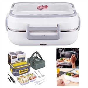 Electric Lunch Box Food Heater For Car & Home: Hot Meals Anywhere