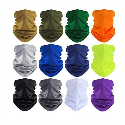 Cooling Ice Silk Neck Gaiter Scarf