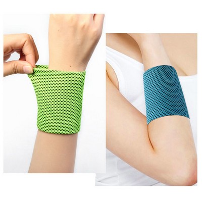 Cooling Wristband Sweatband Sports Wrist Wrap