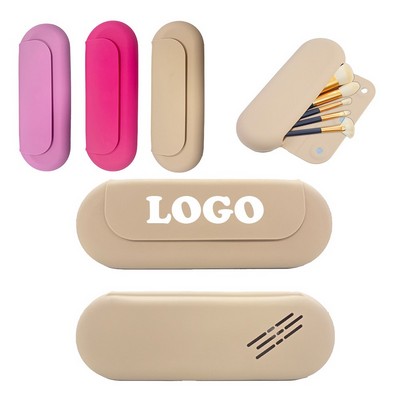 Flexible Silicone Cosmetic Case