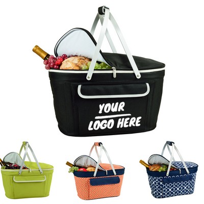 Insulated Folding Cooler Basket