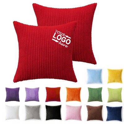 Plush Cushion Pillow Cover