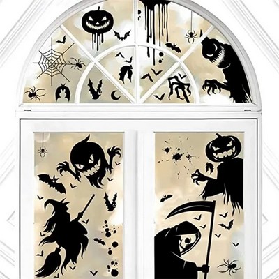 Halloween Window Clings - Festive Decorations