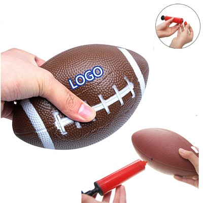 Silicone Inflatable Rugby Football