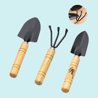 Durable 3-Piece Gardening Tool Set with Shovel