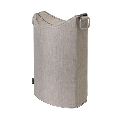 blomus Frisco Lounge Ashes of Roses Gray Foldable Laundry Bin