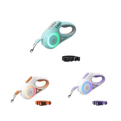 Retractable Dog Leash Set