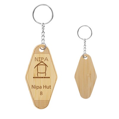 Bamboo Motel Keychain