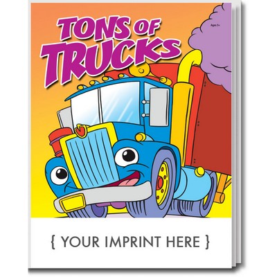 Tons of Trucks Coloring Book Fun Pack