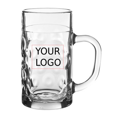 Dimple Design Beer Mug, 40.5 oz.