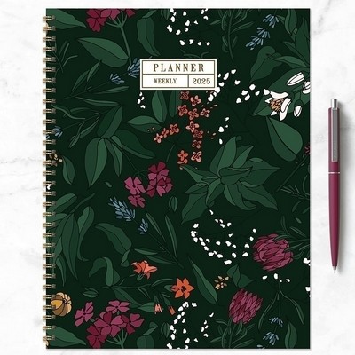 2025 Garden Manor Large Weekly Monthly Planner