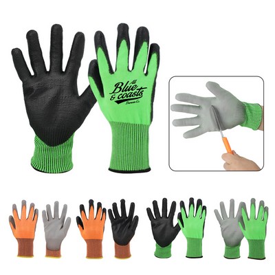 Nitrile Coating Chemical Resistant Gloves