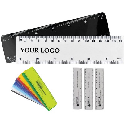 Plastic Ruler 15cm Measurement Tool