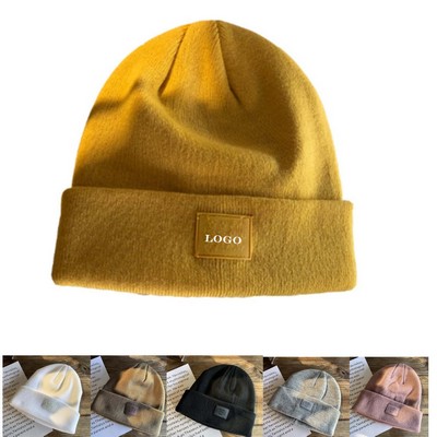 Warm Colored Comfortable Knitted Hat