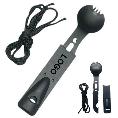 7 In 1 Multifunctional Camping Spork Set