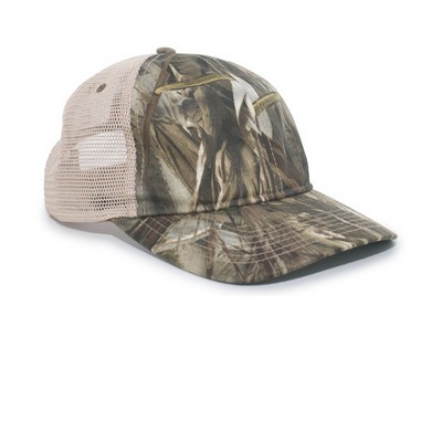 Pacific Headwear Vintage Camo Trucker