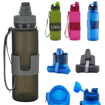 Collapsible Silicone Water Bottle