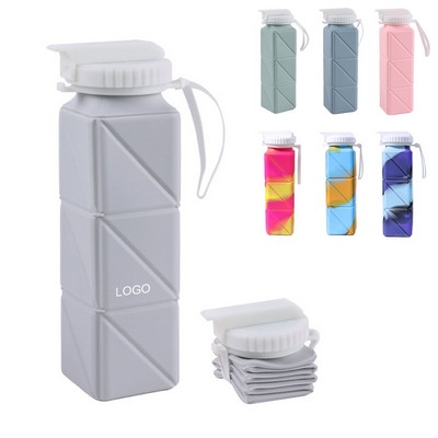 21 Oz. Collapsible Travel Water Bottle