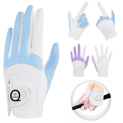 Pu Stretch Junior Golf Gloves