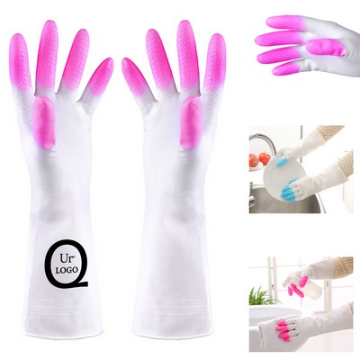 Household Rubber Latex Cleaning Gloves