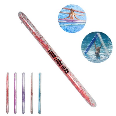 Inflatable Sequin Swimming Stick