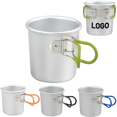 Folding Aluminum Cup For Camping Outdoors