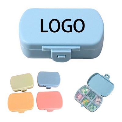 6 Compartments Daily Pill Case