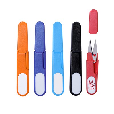 Plastic Handle Metal Blade Fishing Line Yarn Scissors