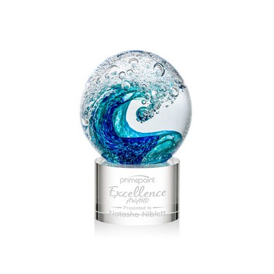 Surfside Award on Marvel Clear - 3" Diam